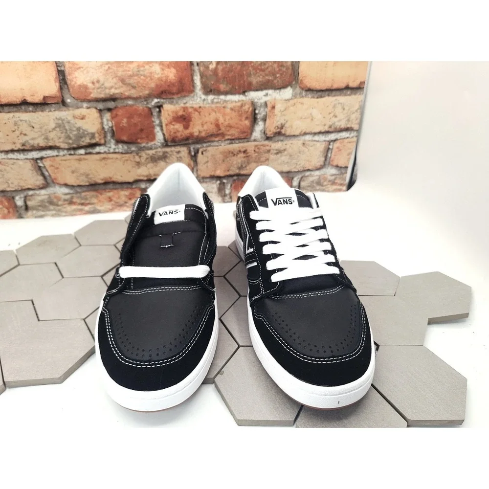 Vans Lowland 2.0 Men's Sneakers Black White Gum Size 11 US New 2024 - Picture 5 of 10